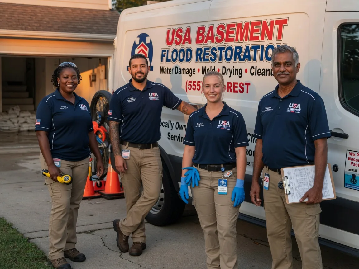 Basement Flood Cleanup company in Oberlin, LA